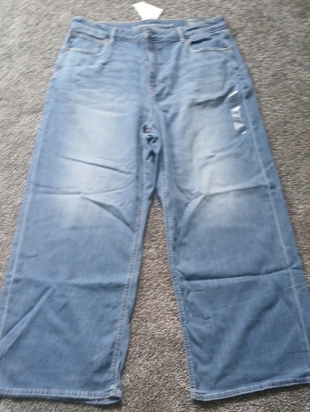 NWT American Eagle SUPER High Rise Dreamy Drape Baggy Wide Leg 16